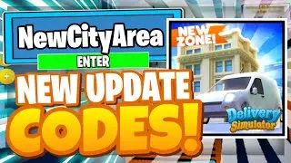 ALL NEW *CITY AREAS* UPDATE OP CODES! Delivery simulator codes Roblox