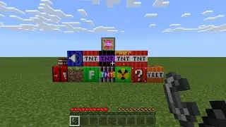 Weird TNT MOD in Minecraft PE (12 NEW WEIRD TNT)