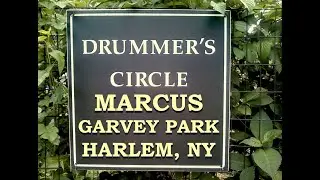 DRUM CIRCLE AT MARCUS GARVEY PARK HARLEM NEW YORK Drummers At Marcus Garvey Park Harlem, New York