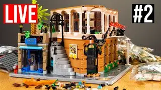 LEGO Icons Boutique-Hotel Modular LIVE build - 2 | Set 10297