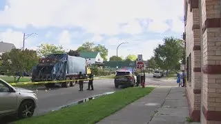 Garbage truck operator accused of reckless driving after 17-year-old left critically injured