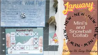 Snowball Fight Collab / Mini Savings Challenge / What are We Saving Wednesday