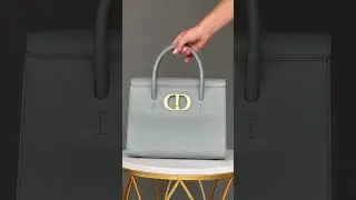 Dior St. Honore Tote in Grey Stone 💕 Subscribe for more!🔔 #DiorBag #LuxuryStyle #youtube
