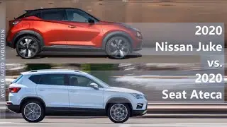 2020 Nissan Juke vs 2020 Seat Ateca (technical comparison)