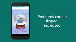 Presentation of the Postcard application in English