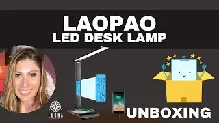 Desk Lamp, LED Desk Lamp with Wireless Charger, USB Charging Port, Adjustable Foldable ​Table REVIEW