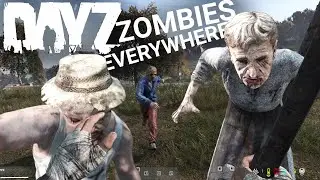 DayZ But  I Attack Zombies With A Pipe | DayZ part 4