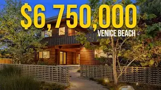 Architectural Gem in Venice with a Resort-Style Backyard on One of the Largest Lots in the Area