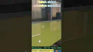 PMMA(acrylic) sheet extrusion machine 36------0086 137 7626 4189