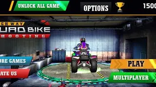 ATV QUAID BIKE RACING SIMULATOR BIKE SHOOTING GAME ANDROID CRAZY ANDROID GAMEPLAY