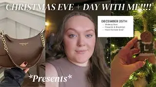 The ULTIMATE cozy CHRISTMAS EVE & DAY 2025! | opening presents, baking cookies, light looking!