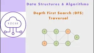 DSA32b -  Depth First Search (DFS) Traversal | Pseudocode | Graph Traversal