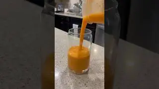 Turmeric Carrot Juice in Magic Bullet Mini! 🥕