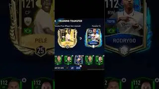 Pele Ranks his Successor! 🇧🇷🔄🇧🇷 #fifamobile