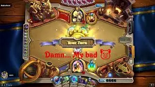 Hearthstone Weird Aggro Priest vs Naval Mine Rogue