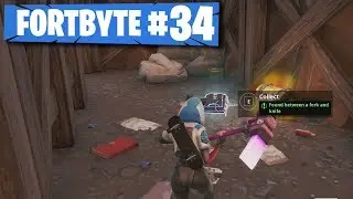 *LEAK* Fortnite FORTBYTE #34: Found Between a Fork and a Knife Location