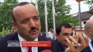 Muslime feiern das Ramadanfest