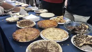 Students and staff celebrate Pi Day with math challenges and pie desserts