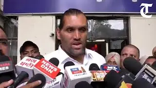 Wrestler Khali files complaint with Ludhiana police against Toll Plaza staff for alleged misconduct