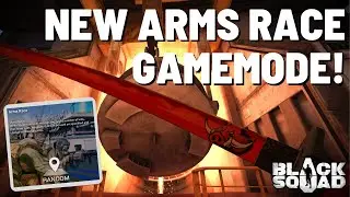 TRYING THE NEW ARMS RACE MODE! (Black Squad)