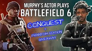 BF6 Actor PLAYS CONQUEST + Phantom Edition Giveaway
