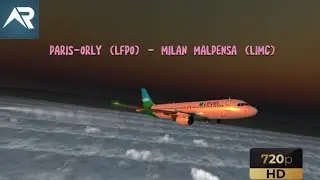 DIRECT,IN RFS LFPO-LIMC,A320-200 LEVEL #rfslive 