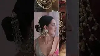 Royal Ear Chains Every Bride Needs 👑 | Traditional Jewellery Inspiration #fashion #wedding #shorts