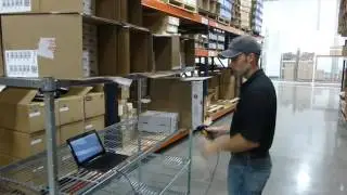 Elliott Warehouse Management Shipping Scanning Process