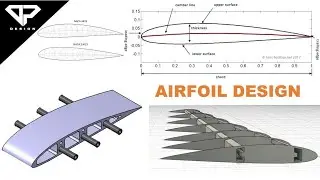 Импорт координат профиля в Solidworks для моделирования | Проектирование профиля | Аэродинамика |...