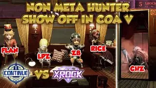 (COA V Qualifier) CT vs XROCK - Non Meta Hunter Against Rescuer Team | Identity V |第五人格 | 제5인격