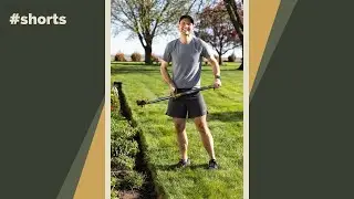 How to get clean, crisp edges for your flowerbeds #shorts