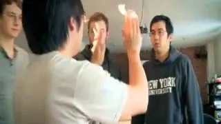 Hands On Fire Experiment