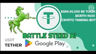 Earn income with Battle steed AI l Bot trading platform l register and earn $400 worth of BS tokens