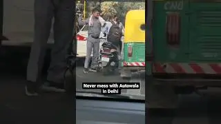 Delhi 🔥 #delhi #traffic #delhitraffic #auto #indian #roadrage #shorts #shortsfeed