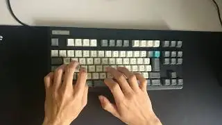 Topre Realforce with SA F22 Keycaps Unsilenced Typing Sounds [asmr]