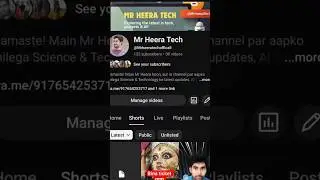 youtube बहुत मुश्किल है 😔never give up💪🏻 | Mr Heera Tech |