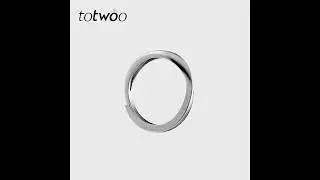 Mobius Couple Rings sterling silver