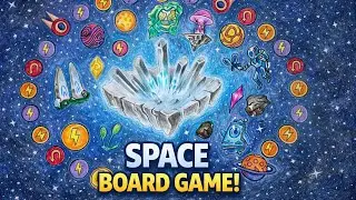Space board game #drawing 