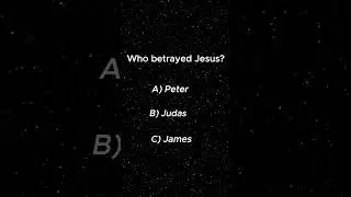 Who Betrayed Jesus? (A/B/C) #BibleBoost