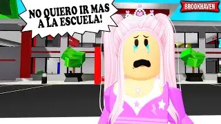 NO QUIERO IR MAS A LA ESCUELA 😢 en ROBLOX BROOKHAVEN RP (Historias de Roblox)