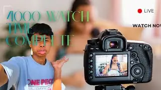 4000 hours watching time challenge 🌟