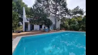 Iconic cubist Villa in Cala Vadella with lots of potential - close to the beach