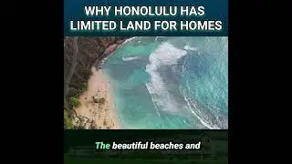 🌺Land scarcity in Honolulu #hawaiirealestate