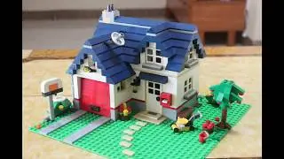 [LEGO] 5891 Apple Tree House - Building Process