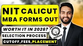 NIT Calicut MBA (DOMS) 2026🔥| Eligibility,Fees, Cutoff & Placement Reality Worth it to Apply in NIT?