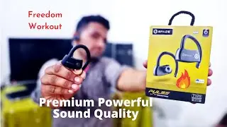 Unboxing Space Pulse Wireless Active Earphones | Apple Powerbeats pro cheap Alternative for gym