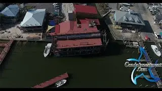 Aerial Orange Beach Point of Interest at Tacky Jacks