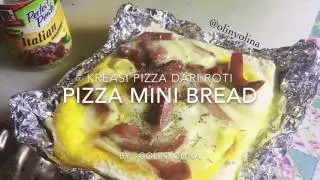 Kreasi Pizza dari Roti (Pizza Mini Bread) by @olinyolina