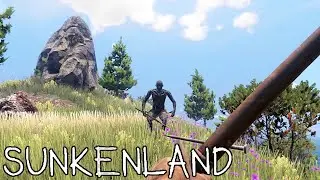Sunkenland - Waterworld Survival Ep2 - Fighting Mutants for Iron!