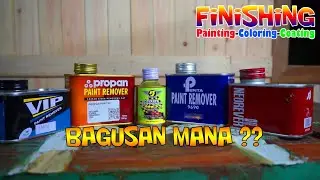 Cara Menghilangkan Cat Pada Kayu (Tutorial Woodworking)